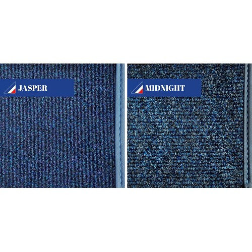 Moquette Luxe pour Karmann-Ghia Cabriolet 55 ->59 - KB155559