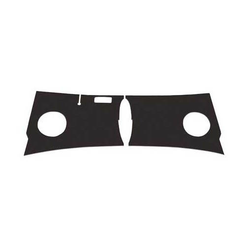  Black interior panels under dashboard for Combi Split -&gt; 67 - per 2 - KB20010 