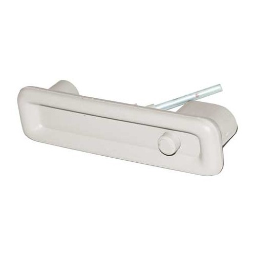  Handle for crockery cupboard, Kombi Westfalia 68-79, ivory-coloured - KB20316 