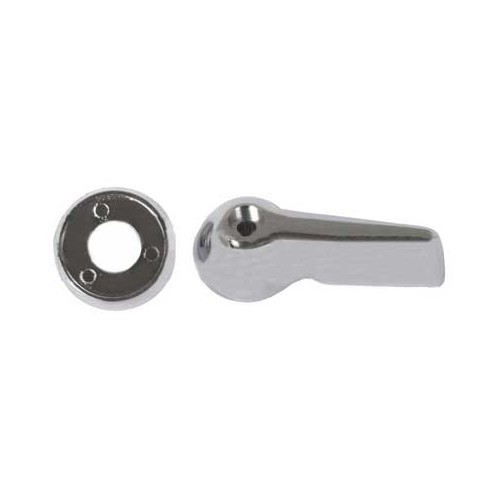 1 handle + chrome-plated front door washer for Combi Split 66 ->67 - KB20430KIT