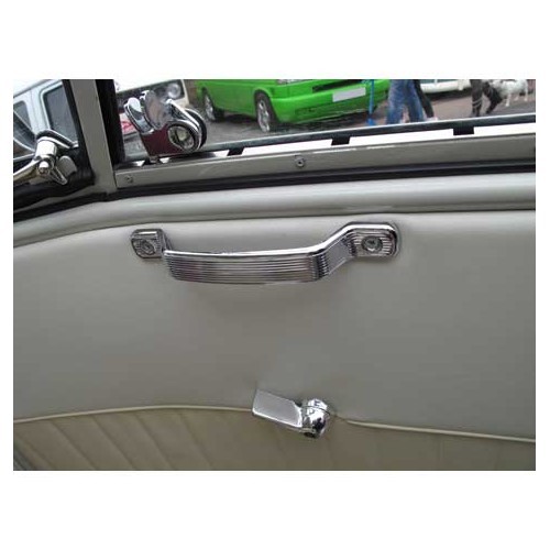 Front door closing handles for Combi Split 66-67, polished aluminium - set of 2 - KB20436