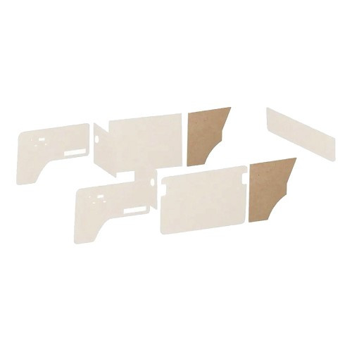 Interior wood panels behind front seats for VOLKSWAGEN Combi Bay Window (08/1967-07/1979)