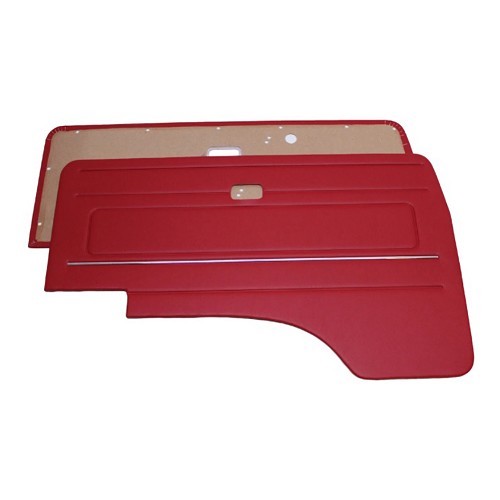  Painéis da porta frontal Luxe com vidros eléctricos para Volkswagen Transporter T25 (08/1978-07/1992) - Escolha de cores - KB2521V 