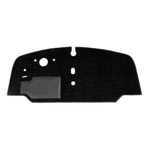     
                
                
    Tappeto cabina anteriore con sedile a panchina per VOLKSWAGEN Combi Bay Window (08/1967-07/1972) - Nero - KB26800
