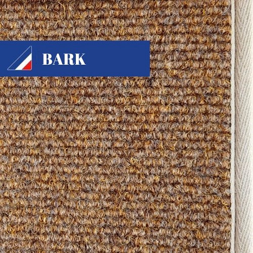 Luxe 2-seater front cabin carpet for VOLKSWAGEN Combi Bay Window (08/1967-07/1972) - Brown - KB26872