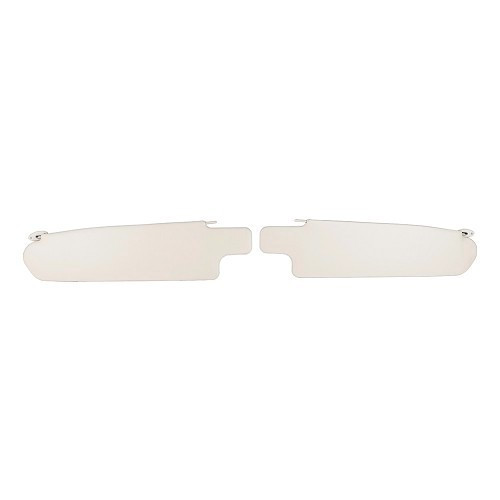  Witte zonnekleppen voor VOLKSWAGEN Combi Bay Window (1968-1979) - set van 2 - KB28000W 