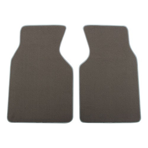  Set of luxury grey front cab mats for Transporter 90 ->03 - KB28102 