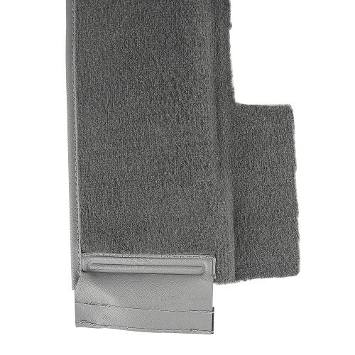 Alfombra de lujo moldeada gris para VOLKSWAGEN Transporter T25 Turbo-Diesel (1979-1992) - KB28155