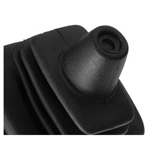 Black tilted gearshift lever bellows for Transporter 79 ->92 - KB30203