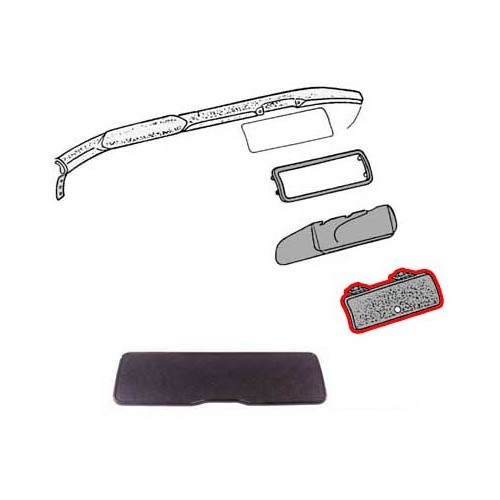 Glovebox door for Combi Bay Window 68 ->79 - KB31002