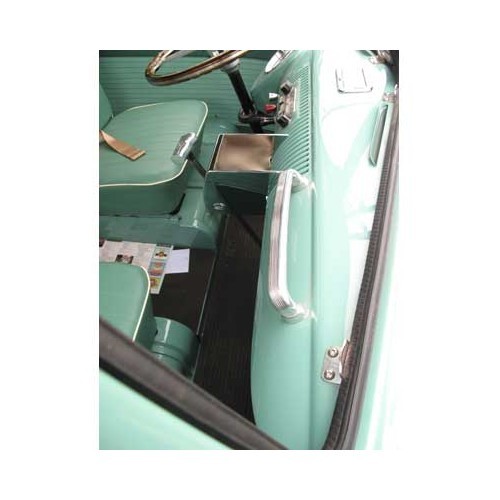Dashboard handle for Combi Split, in polished aluminium - KB36100