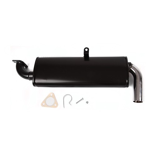  Single T-Bird silencer for Combi 1300, 1500, 1600 - KC20109 