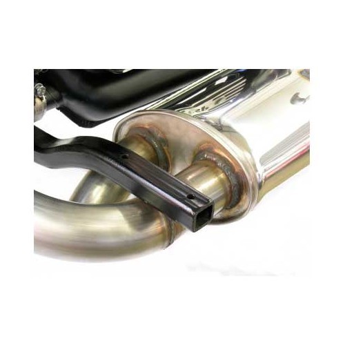CSP "Python" 38 mm stainless steel exhaust without heater for VW Combi 1600 72 -&gt;79 - KC20210