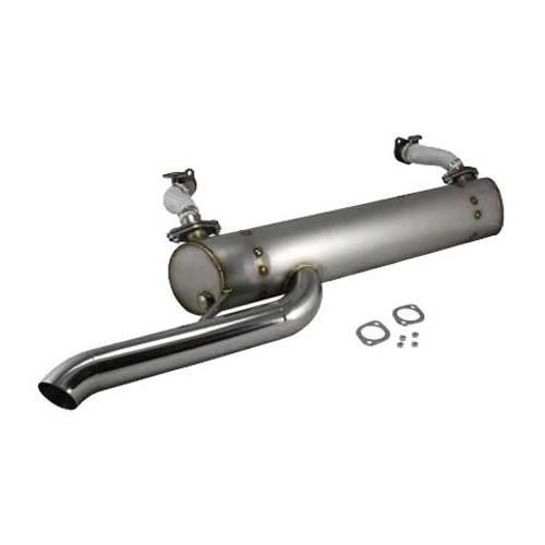  Scarico Vintage Speed in acciaio inox per Combi Bay 68 -&gt;79 - Uscita laterale - KC20312 