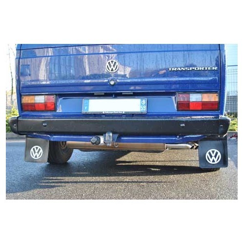 Sistema de escape "Vintage Speed" de acero inoxidable para VOLKSWAGEN Transporter T25 1.9 y 2.0 (1979-1992) - KC203202