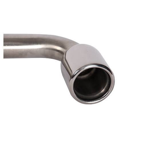 Twin Sport exhaust 2 x 70 mm Stainless Steel for Combi 1.7 ->2.0 - KC25517