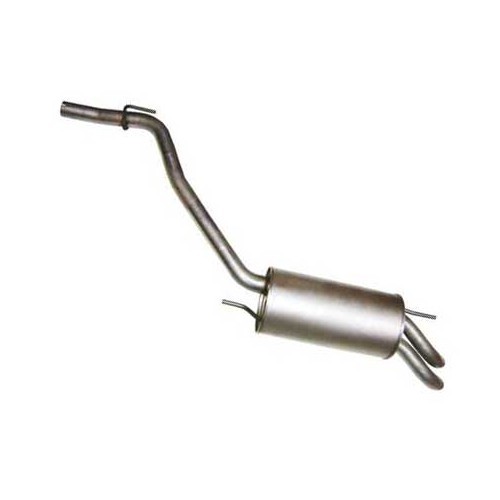 Exhaust silencer for Transporter T4 1.9 TD/2.4 D 01/96-> - KC28200