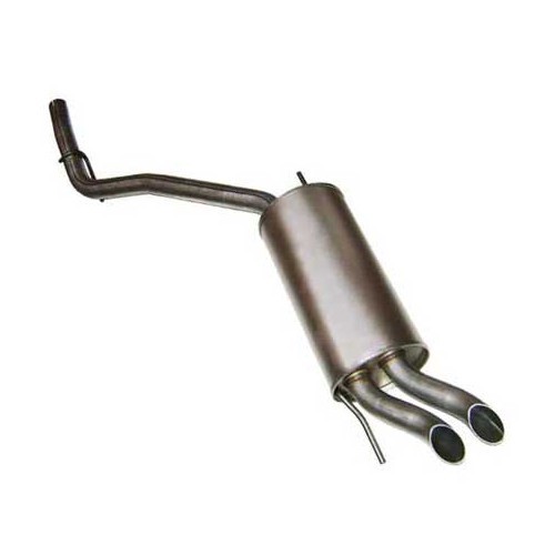 Exhaust silencer for Transporter T4 1.9 TD/2.4 D 01/96-> - KC28200