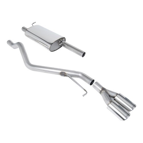  MILLTEK INOX exhaust system for VW Transporter T5 and T6 - KC29198 