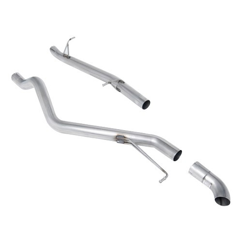  MILLTEK STAINLESS STEEL exhaust system for VW Transporter T5 and T6 - KC29200 