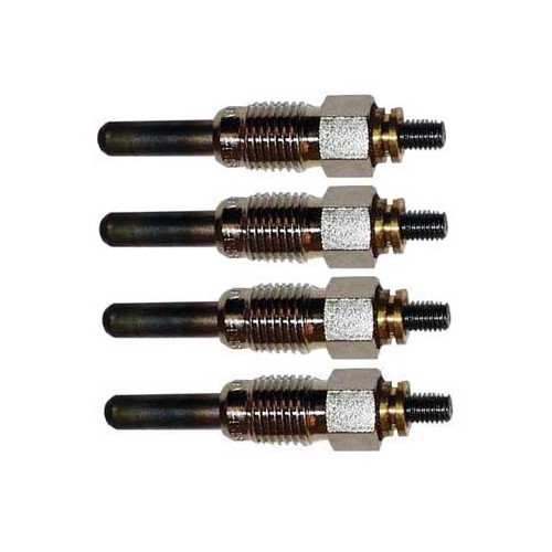  Velas de incandescência 1.9 Diesel e turbo diesel para VW Transporter T4, pack de 4 - qualidade alemã - KC33003K 