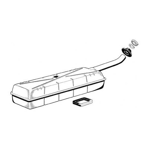 Réservoir à essence pour VOLKSWAGEN Combi Split (1955-1967) - KC47000