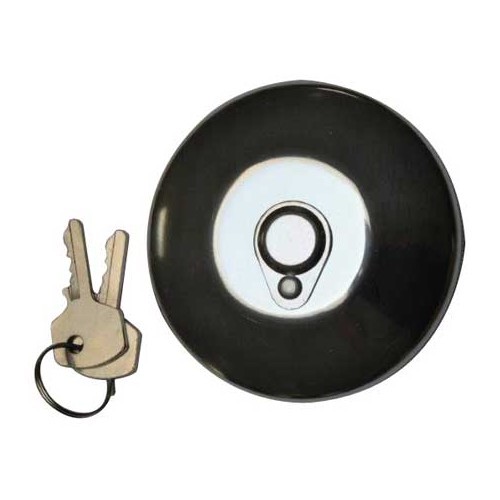 Original metal petrol cap with keys for Combi 68 ->71 - KC47411