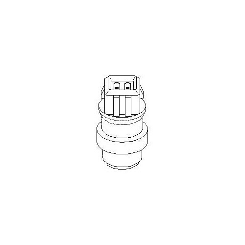 Water temperature sensor black/blue mark with 4flat terminals - KC54300