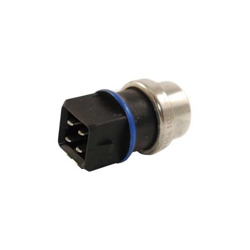  Sensor de temperatura da água marca preta/azul com 4 terminais planos para VW Transporter T4 - KC54300 