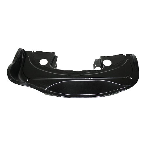  Chapa media luna T2 negra sin calefactor para VOLKSWAGEN Combi Bay Window (08/1971-07/1979) - KC60003 