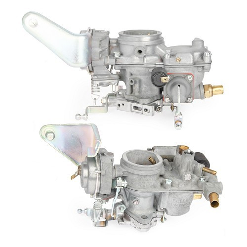 Pair of Solex 32-34 PDSIT 2-3 carburetors for T25 with Type 4 2.0 CU engine - KC72601