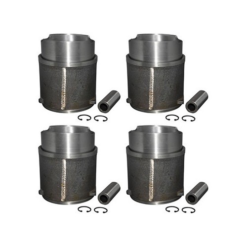  Set cilinders en zuigers voor Transporter 2,1 L benzine 85 ->92 - KD12410-1 