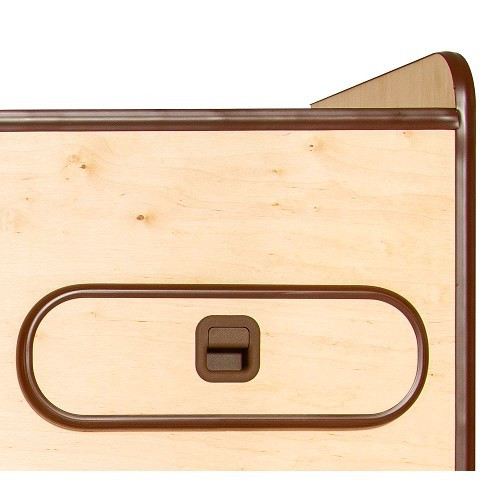 Meubles AGATHE d'aménagement en bois brut pour VOLKSWAGEN Transporter T25 (1979-1992) - KF00001