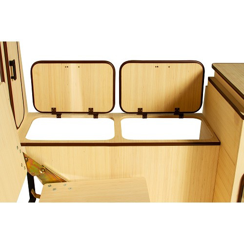 ENZO wooden furniture for VOLKSWAGEN Combi Bay Window T2B (08/1972-07/1979) - KF00005