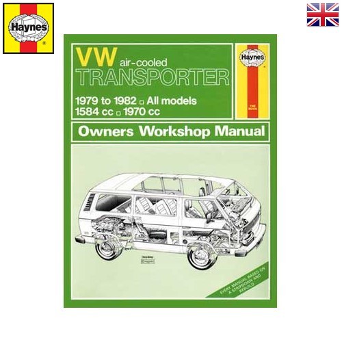  Revista técnica Haynes acerca del Transporter 80 ->82, 1600 CT y 2000 CU. - KF02000 