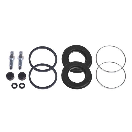  Kit de reparação de pinças dianteiras ATE com 2 sangradores para VOLKSWAGEN Carocha com pistão de 40mm - (08/71-12/74) - KF20066 