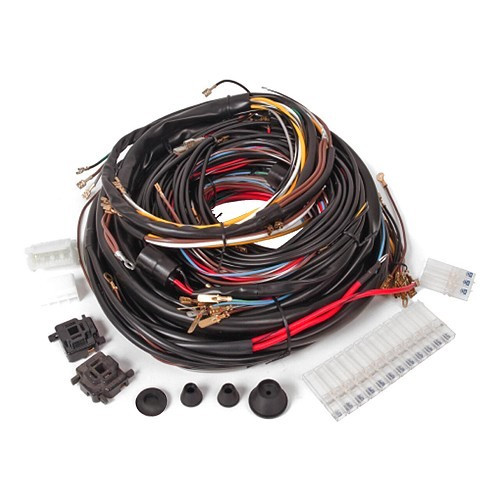  Juego de cables completo para VOLKSWAGEN Combi Bay Window (08/1974-07/197) - Motor de inyección tipo 4 - KF35014 