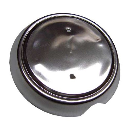  Embase chromée pour sigle de nez de capot avant pour Karmann-Ghia 63 ->74 - KG01502 