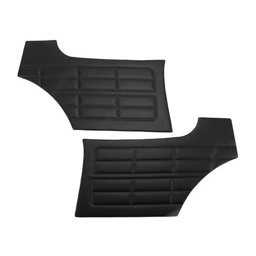 Deurpanelen TMI Zwart voor Volkswagen Karmann-Ghia Coupé (08/1955-07/1963), set van 4 - KG10152411