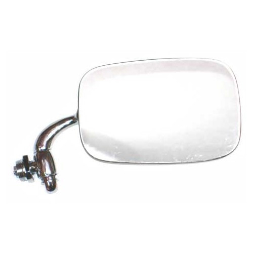  Straight curved chrome mirror for Karmann Ghia 66 -&gt;74 - KG148025 