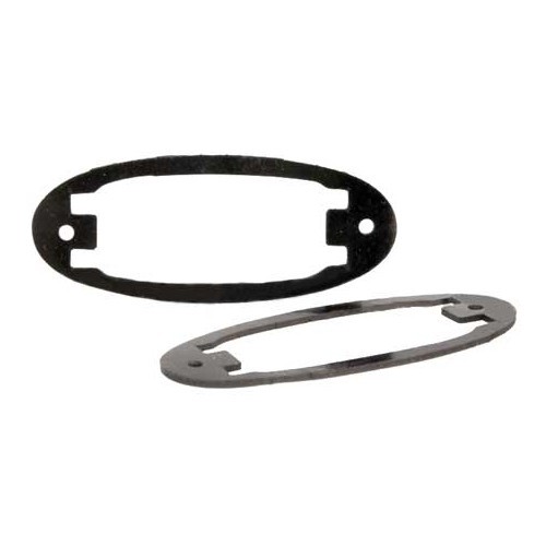  Gaskets on plate illumination lenses for Karmann Ghia 58 -&gt;74 - set of 2 - KG15300 