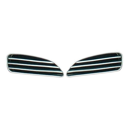  Grilles de face avant pour VW Karmann Ghia T14 (08/1959-07/1974) - KG16203 