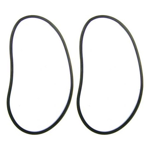  Headlight gaskets for Karmann Ghia 55 -&gt;74 - set of 2 - KG16300 