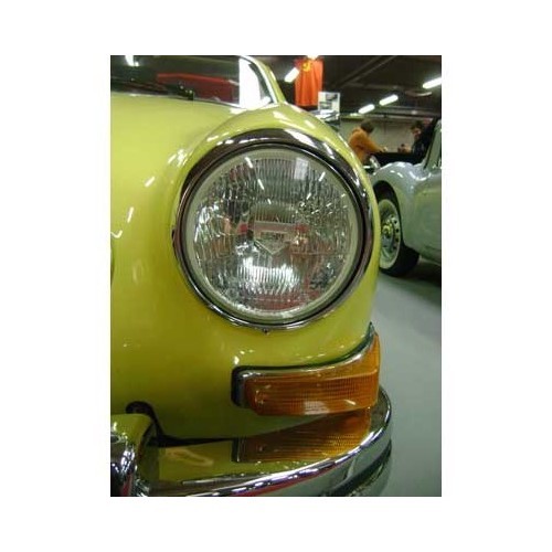 Orangefarbenes Blinkerglas vorne links für Karmann Ghia 70 ->74 - KG17002