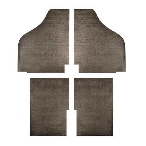  Insulation and soundproofing floor for Volkswagen Karmann-Ghia (08/1955-07/1974) - KG17902 