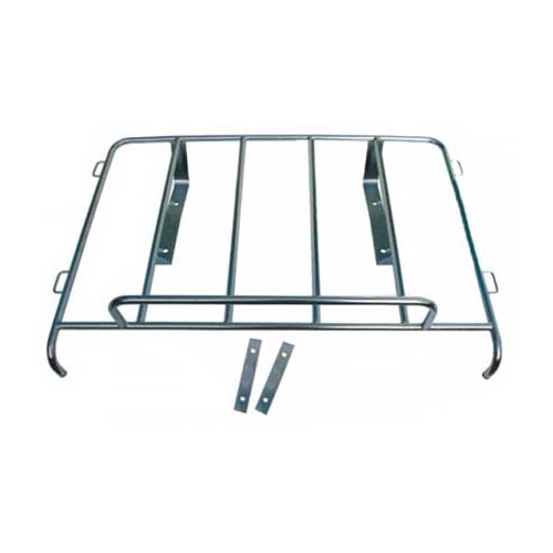  Porte-bagages arrière INOX pour Karmann-Ghia 14 60 ->74 - KGA12502 