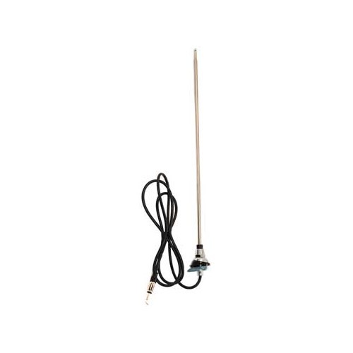  Antena de aleta 1 punto placa cromada para Karmann, Tipo 3, 356 - KGA15210 