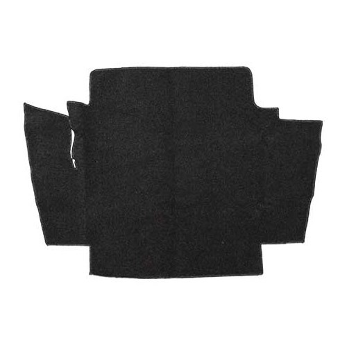  Tapis Noir de coffre avant pour VW Karmann-Ghia 68 ->74 - KGB14005 