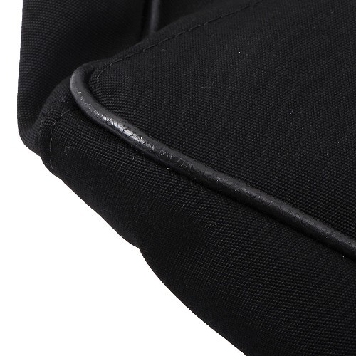 Black alpaca convertible top cover for Karmann-Ghia Cabriolet 69 ->74 - KGK006161