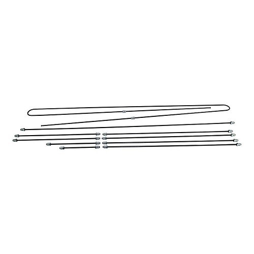  Rigid brake lines for VOLKSWAGEN Combi Split (08/1966-07/1967) - KH26505 